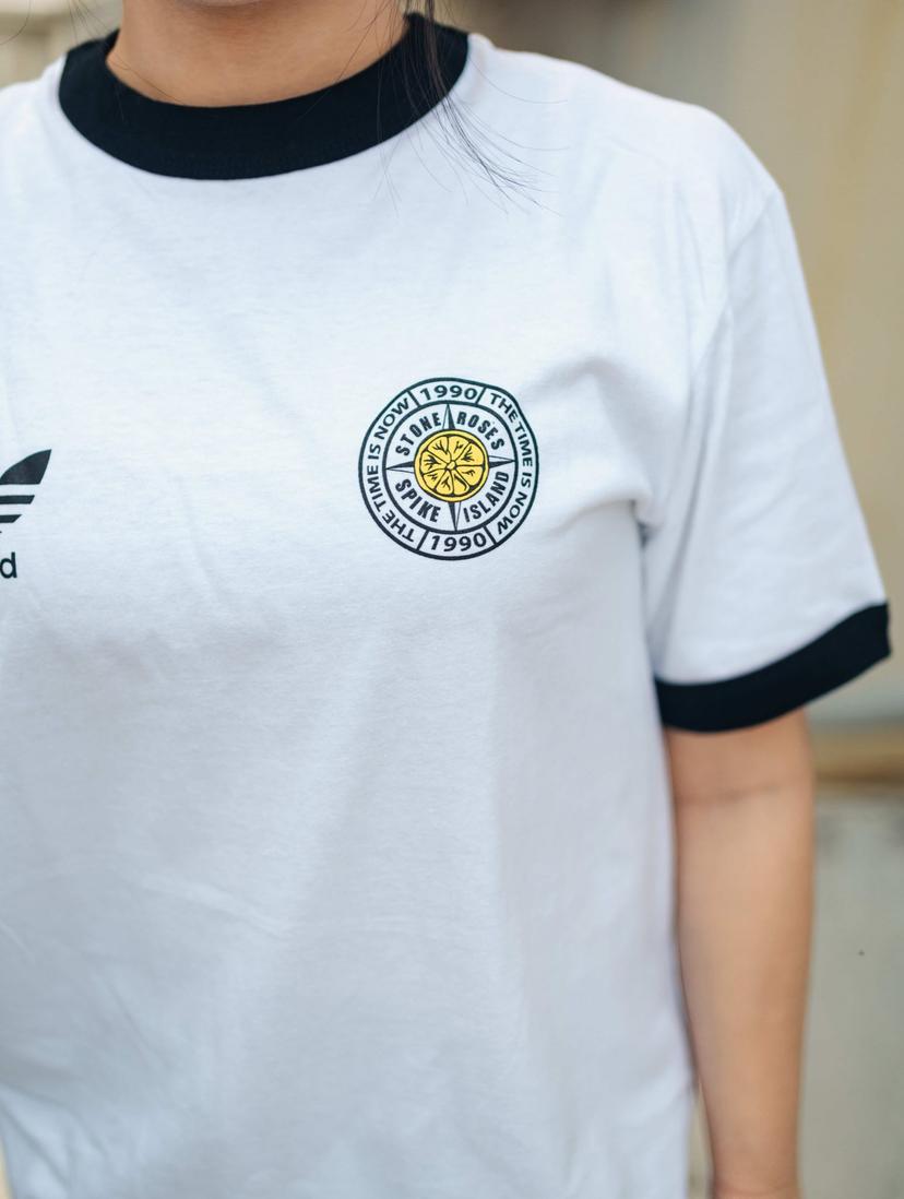 Tshirt Badkids Ringer Tee "Stone Roses Spike Island X Adored"