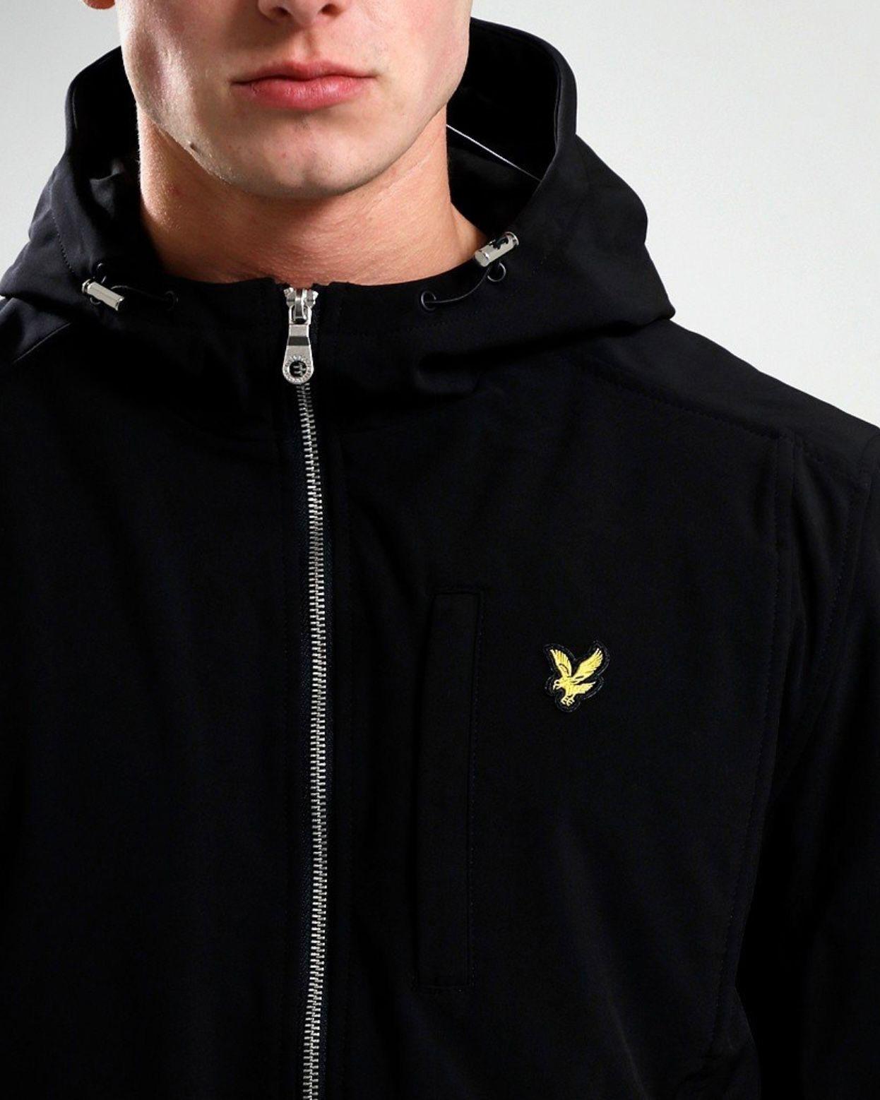 Lyle Scoot Soft Shell Jacket Black