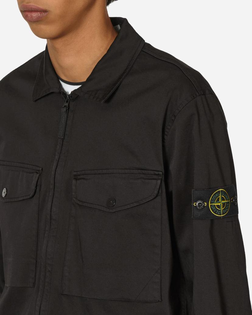 Overshirt Stone Island Black
