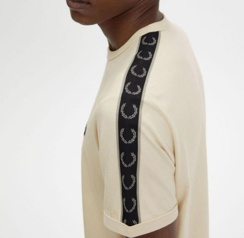 Fred Perry Taped Cream