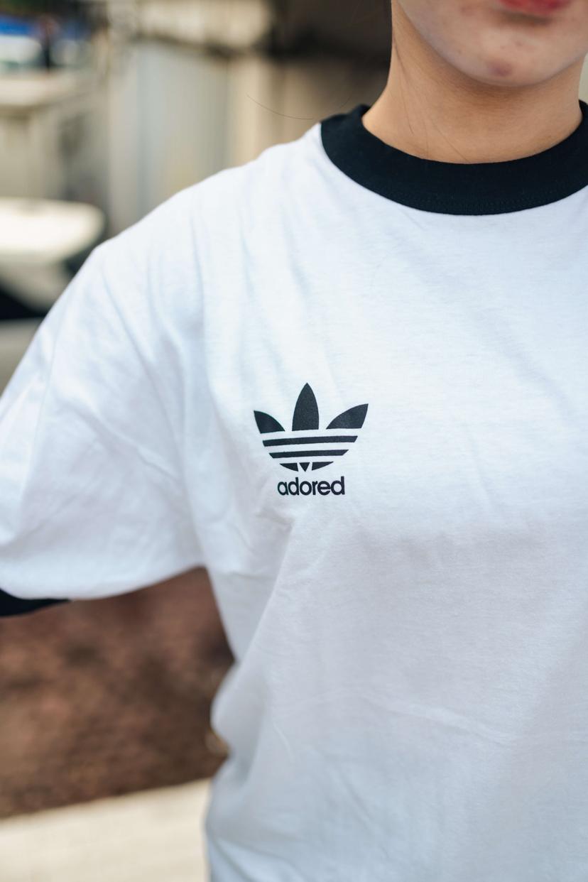 Tshirt Badkids Ringer Tee "Stone Roses Spike Island X Adored"