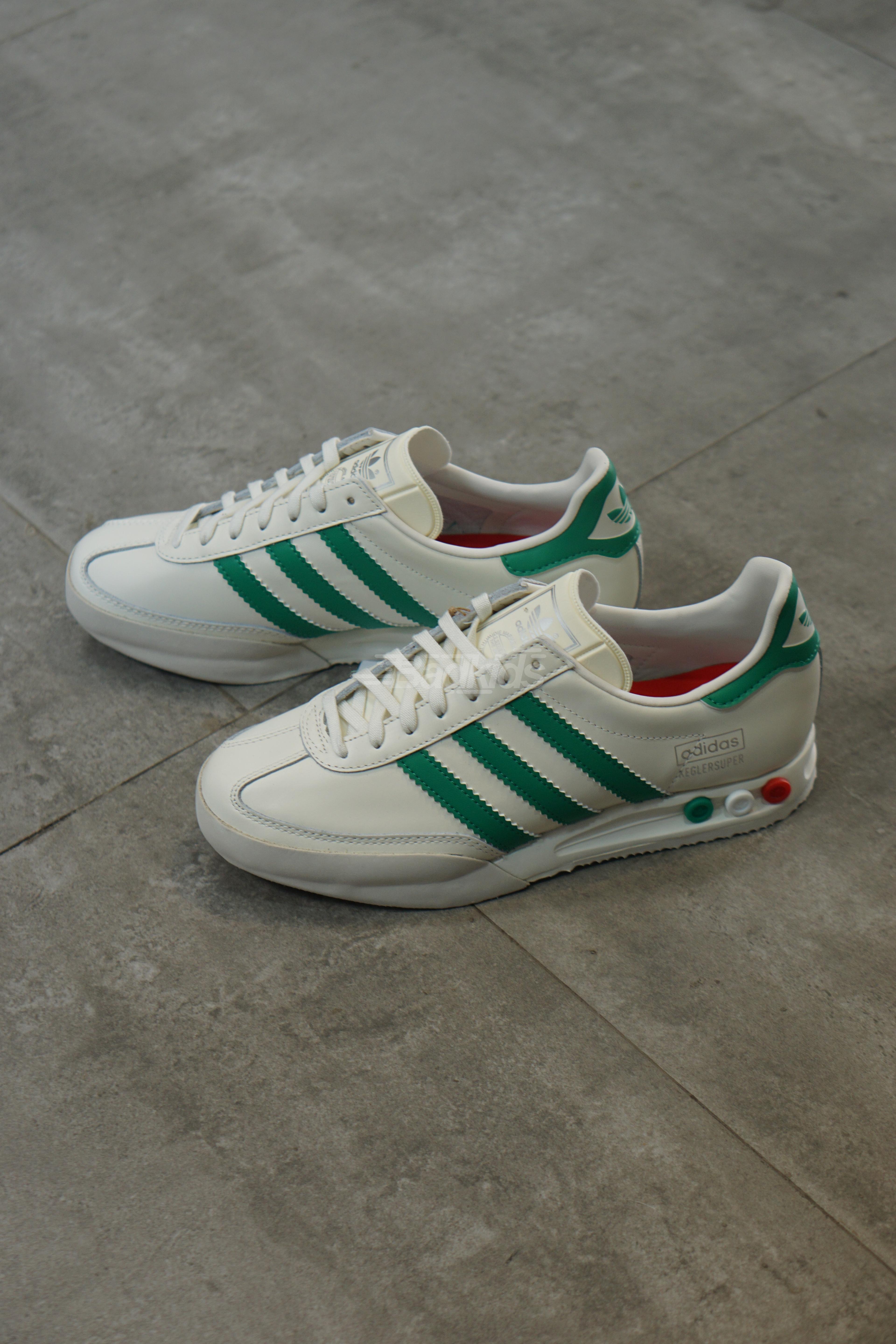 Adidas Kegler Super White list Green