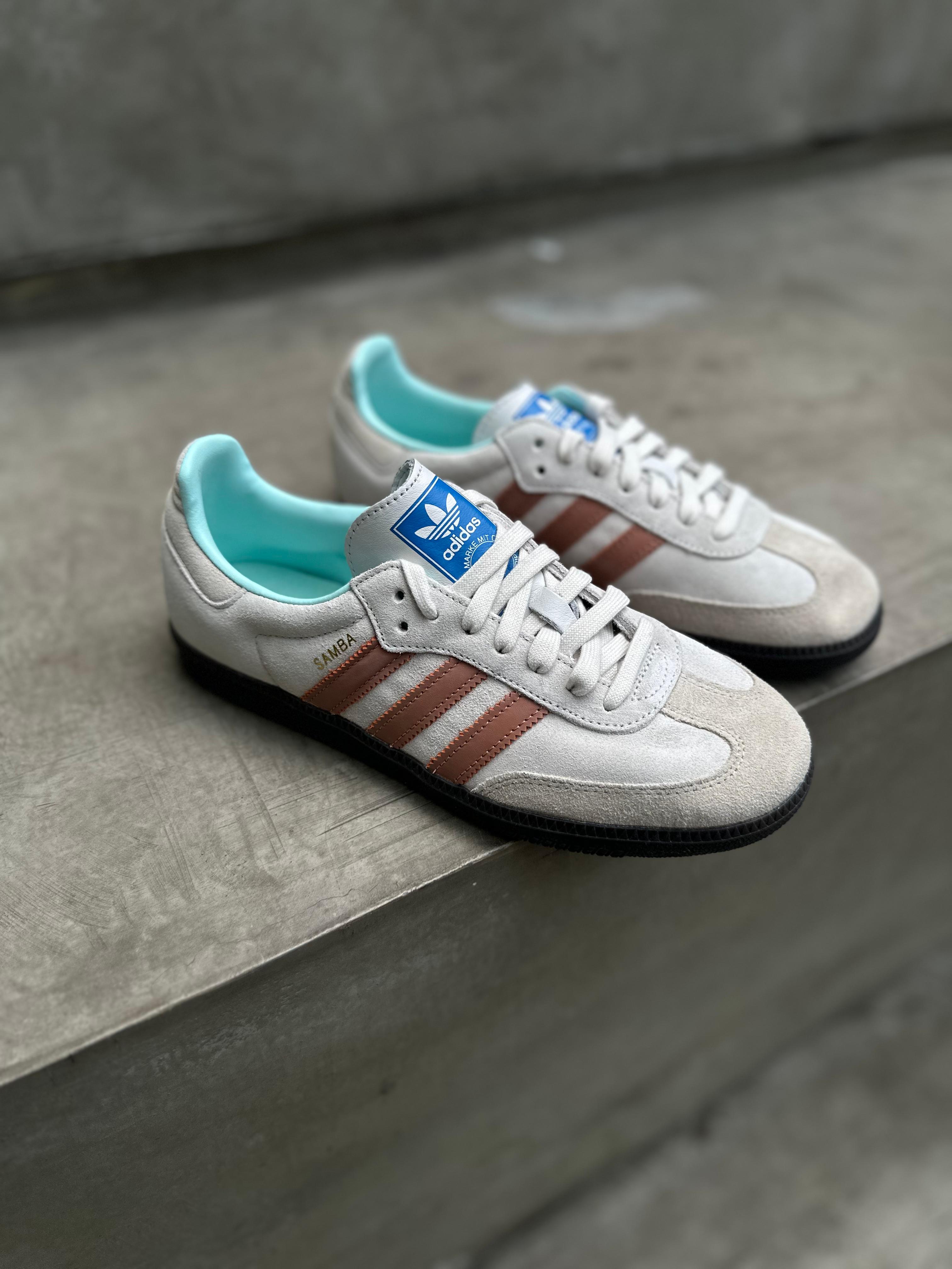 Adidas Samba OG Crystal White Clay Strata