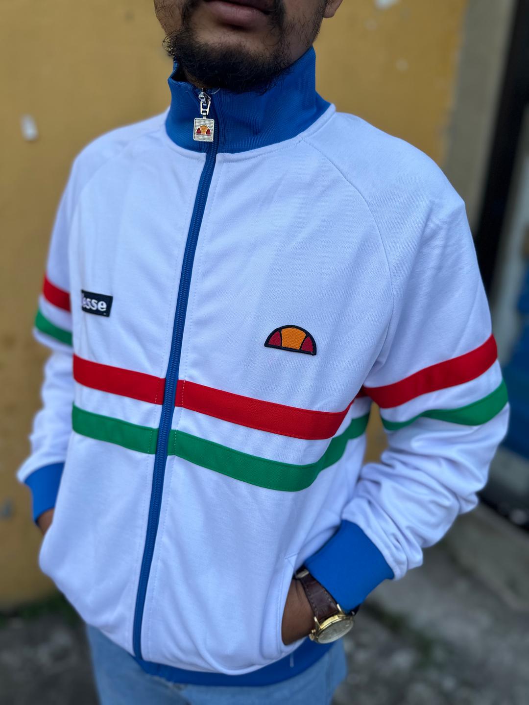 Rimini Track Top White