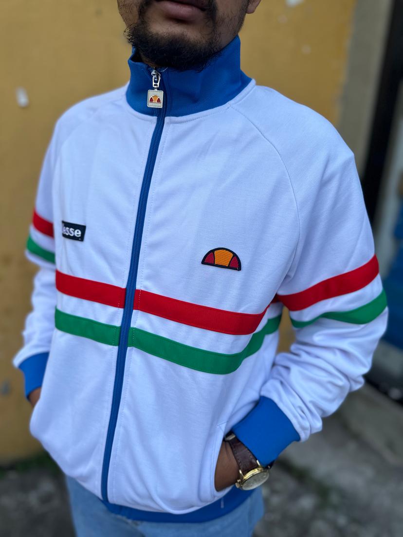 Rimini Track Top White