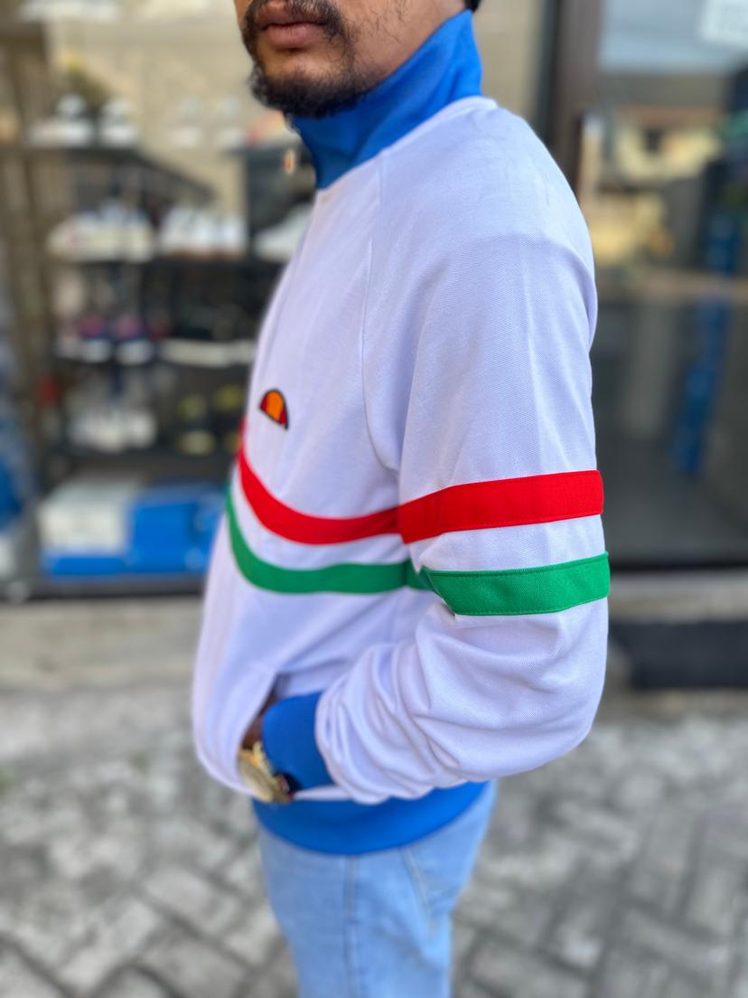Rimini Track Top White