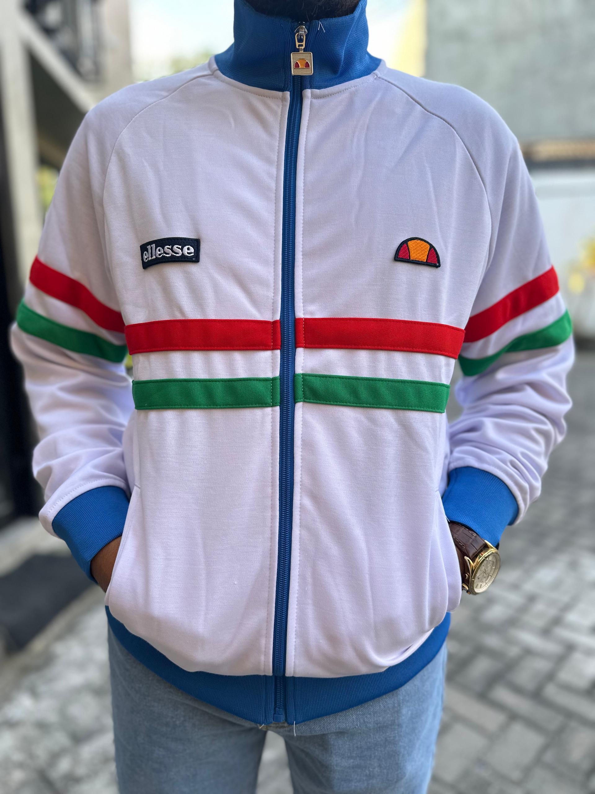 Rimini Track Top White