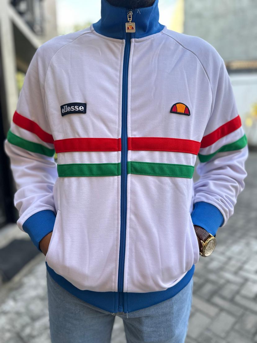 Rimini Track Top White