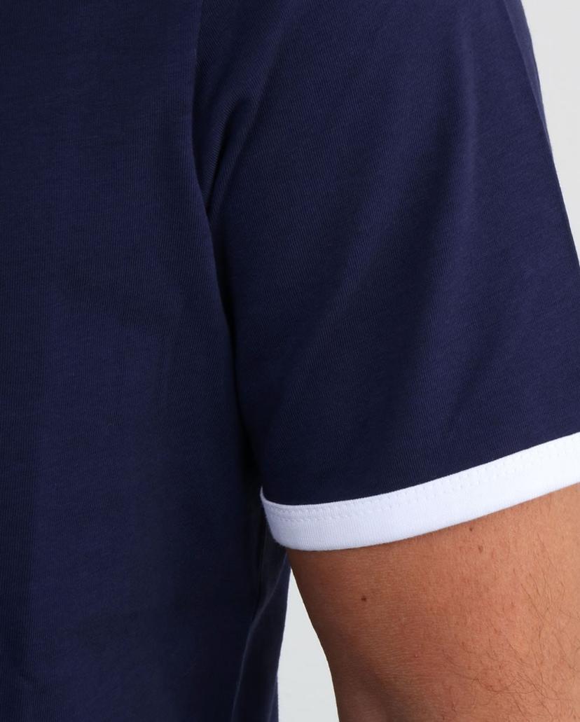 Lylse Scoot Ringer Tee Navy