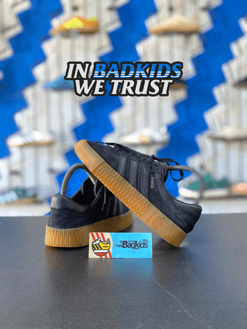 Samba Rose Full Black Gumsole 37