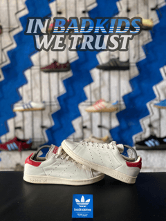 Stan Smith white red 42