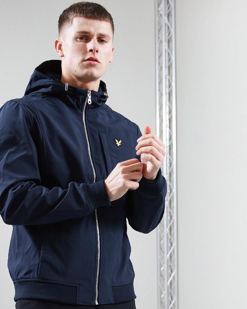 Lyle Scoot Soft Shell Jacket Navy