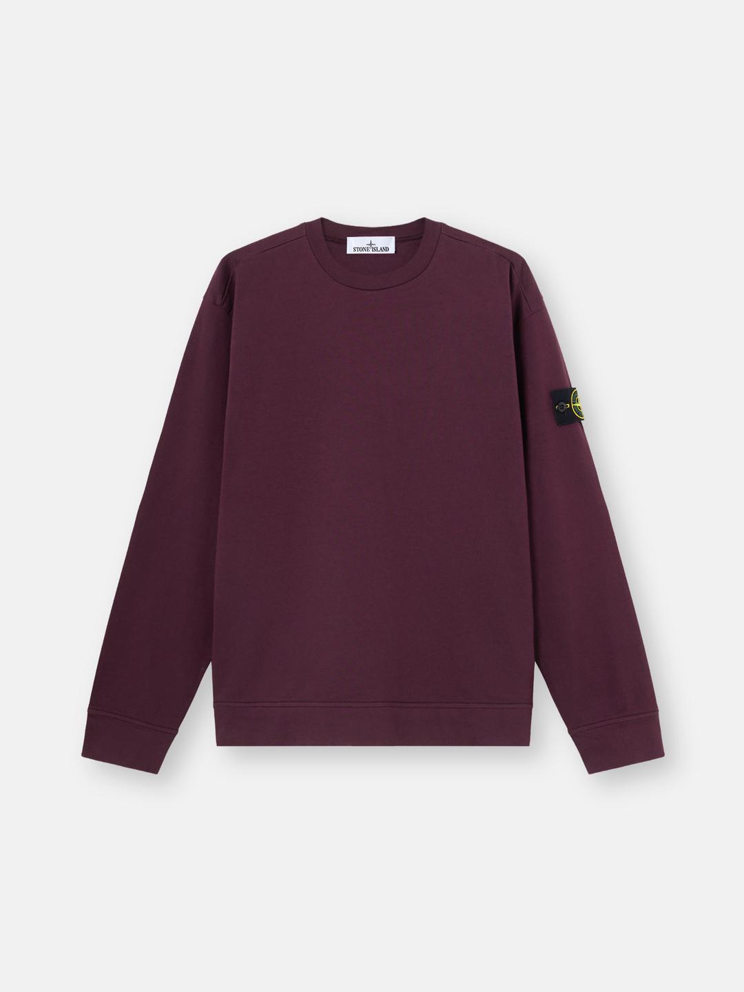 Crewneck Stone Island Maroon