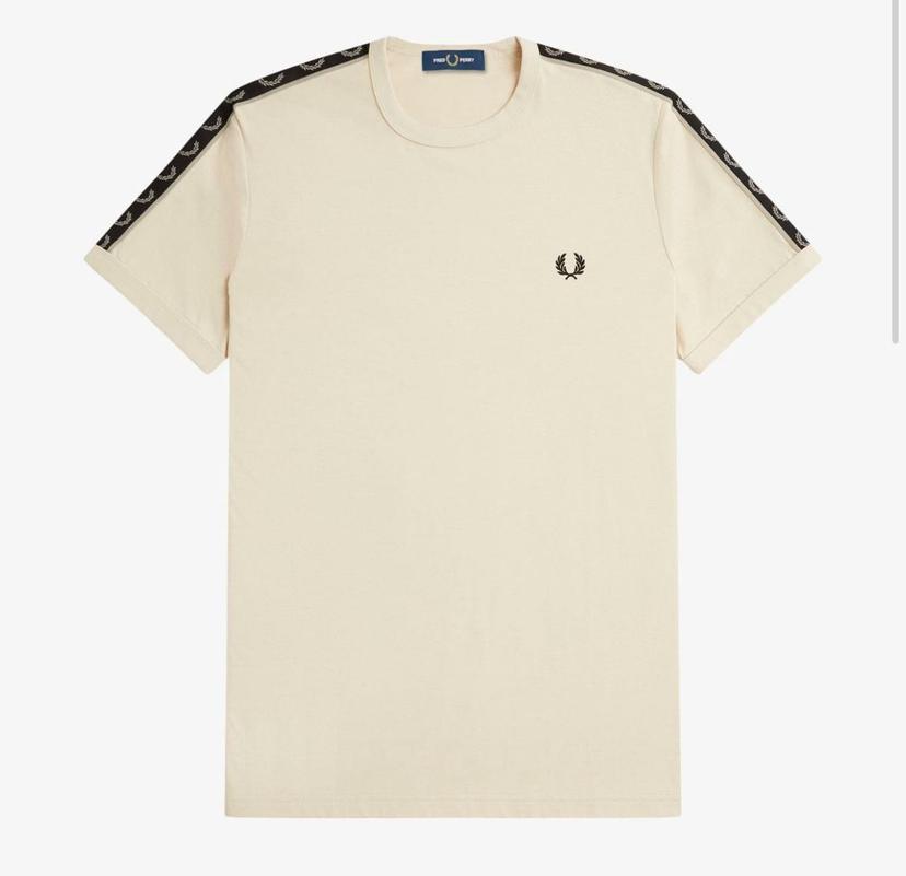 Fred Perry Taped Cream
